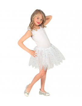 TUTU BRILLANT BLANC  30 cm