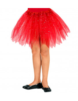 TUTU BRILLANT ROUGE 30 cm