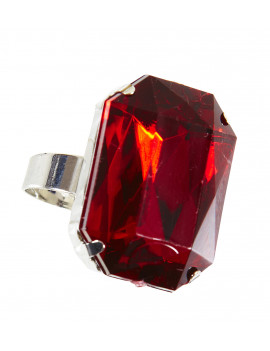 BAGUE PIERRE ROUGE