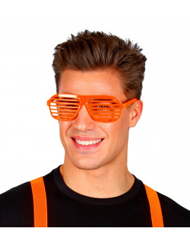 LUNETTES ORANGES FLUO