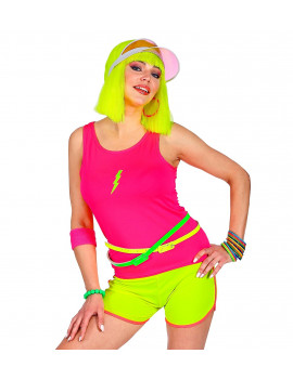 MAILLOT ROSE FLUO